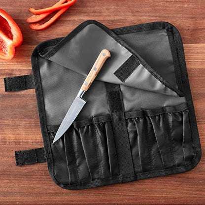 Mercer Culinary Plating Tool Roll, Black - size: Plating Tool Roll