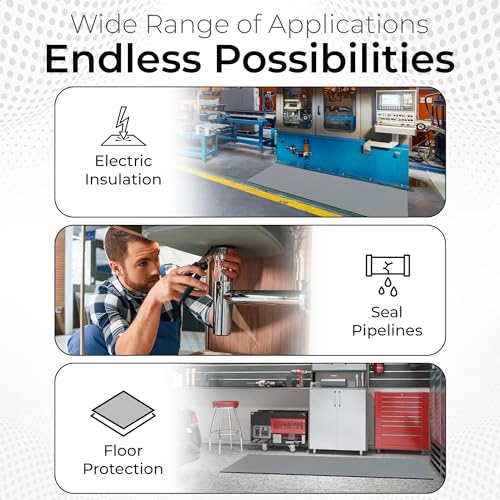 Exactly Rubber - Commercial Grade Silicone Sheet, 60A Durometer Silicone Mat, -80 to 450°F Temperature Resistant Rubber Mat, Rubber Sheet with 350% Elongation, Made in the USA, 1/16 x 12” x 36”, Grey - color: Grey, size: 1/16 x 12 x 36