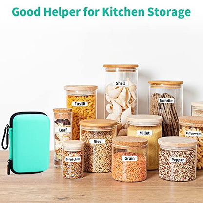 Phomemo D30 D30D D35 Label Maker Case, Waterproof Storage Bag - color: Green, style: 1 Case