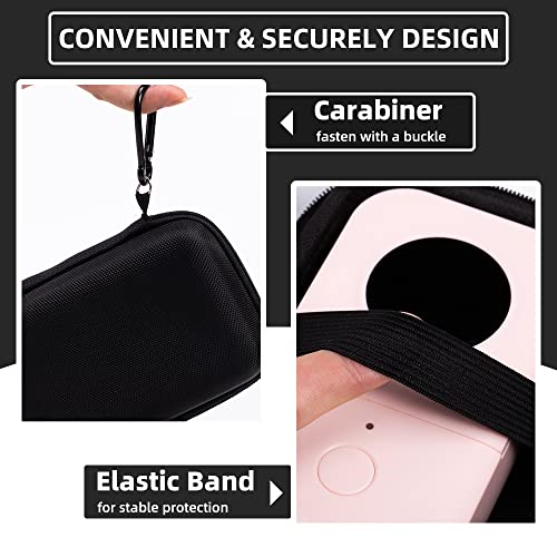 Phomemo D30 D30D D35 Label Maker Case, Small Label Maker Storage Bag -Black - color: Black, style: 1 Case