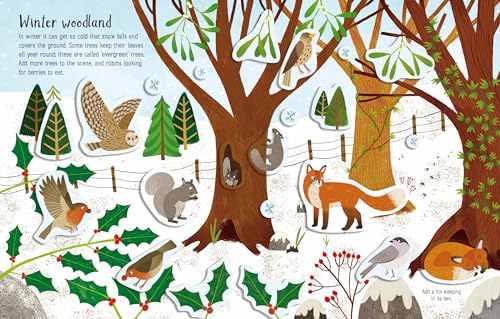 First Sticker Book Seasons: A Fun Activity Book About the Four Seasons for Children (Ages 3-5)