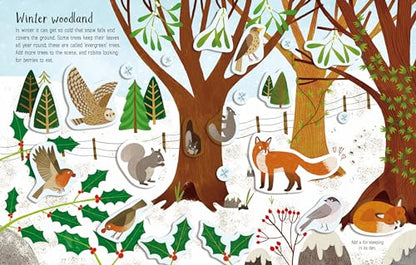 First Sticker Book Seasons: A Fun Activity Book About the Four Seasons for Children (Ages 3-5)