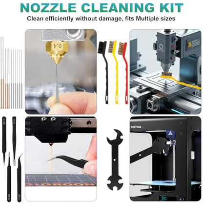 3D Printer Tools kit, for Cleaning 3D Printing & Deburring Printed Part