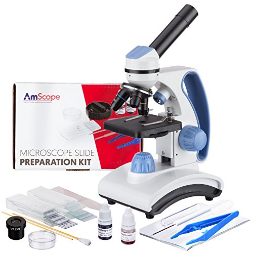 AmScope M161C-2L-SP14 1000X Lab Compound Monocular Microscope w/Optical