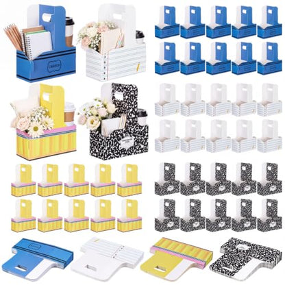 40 Pcs Back to School 2 Cup Drink Carriers for Teacher Gifts