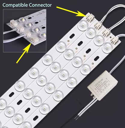 LED Driver 4-7W for Single Color Ceiling Strip Spot Light Module Panel, Replacement LED Power Supply Transformer Adapter Starter, Input AC85-265V Output DC12-25V - style: SF 4-7W 1CCT