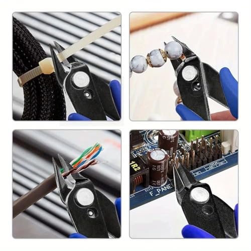 5-Inch, Steel, Precision Flush Cutter, 2/5/10pcs, Wire Cutters
