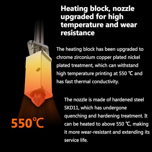 X1/X1C/X1E Complete Hotend with Fan 0.4mm Hardened Steel Nozzle - color: 0.4mm Hotend for X1/X1C/X1E