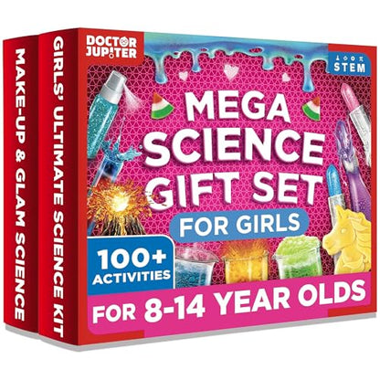 Doctor Jupiter Mega Science Gift Set for Kids Ages 8+ - style: Mega Science Gift Set for Girls: 8+