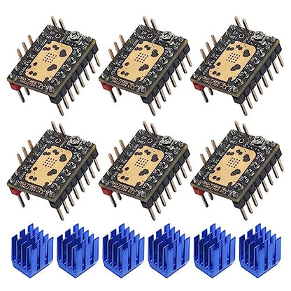BIGTREETECH TMC2209 V1.3 Stepper Motor Driver, 2.8A Ultra Silent Stepsticks - style: 6*TMC2209