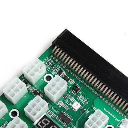Acxico 1Pcs 6PIN 1200W Server Power Supply Breakout Board for HP DPS-1200QB A PSU GPU Mining