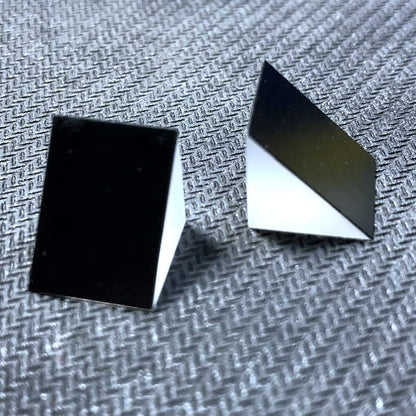 Right Angled Triangular Prism, N-BK7 (K9) Optical Components Glass for Precision Instruments Excellent, Physics, Light Refraction & Wavelength Experiments - size: 15MM