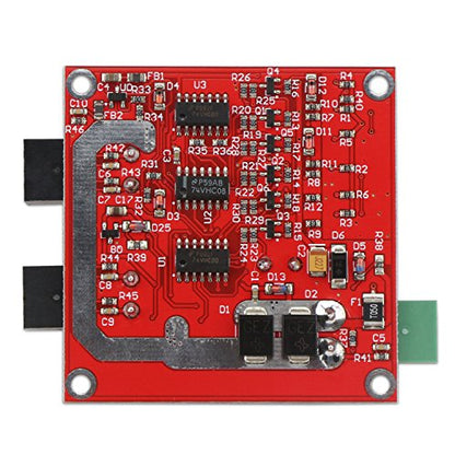 DROK DC Motor Driver, L298 Dual H Bridge Motor Speed Controller DC 6.5V-27V 7A PWM Motor Regulator Board 12V 24V Electric Motor Control Module Industrial 160W with Optocoupler Isolation - style: 160W