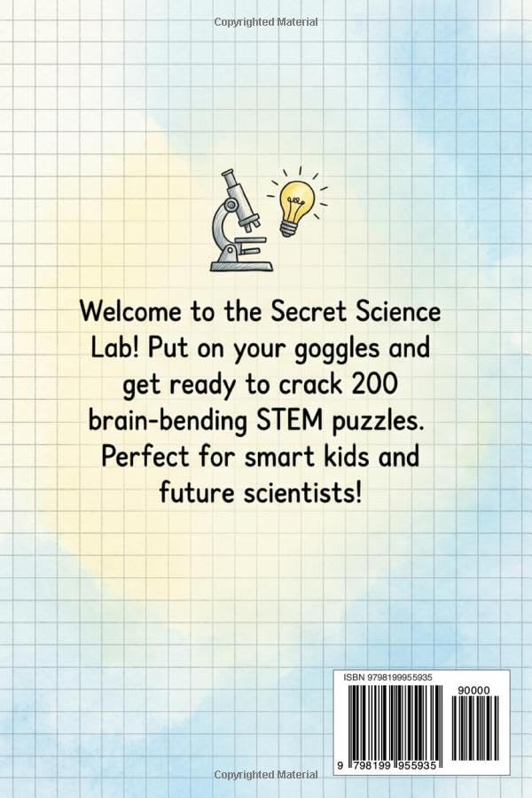 Science Riddles & STEM Puzzles: 200 Brain Teasers, Trick Questions, and Logic Games for Smart Kids Ages 8-12
