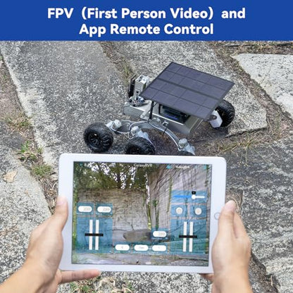 SunFounder GalaxyRVR Mars Rover STEM Kit for Arduino, Compatible with Uno R3, Rocker-Bogie Suspension,Scratch,C,Camera, FPV, for Students, Educators, Engineers