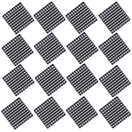 Tiny 1”x1” Through Hole Prototype Board 25.4x25.4mm Mini Size Prototype Board Perforated Board Circuit Board Protoboard PCB Solderable for Arduino Compatible Soldering Projects (Pack of 16) - color: 1”x1”