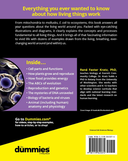 Biology For Dummies (For Dummies (Lifestyle))