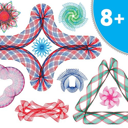 Spirograph Super Set –Arts and Crafts, Kids Toys, Art Supplies, Craft Supplies, Drawing Kit, Spiral Art, Classic Gear Design Kit, Case, Pens, Design Sheet Included, Ages 8+