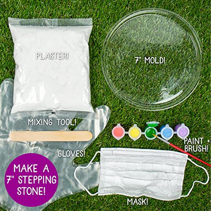 Creative Roots Paint Your Own Stepping Stone Kit, Handprint - style: Handprint