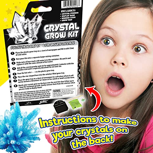 JA-RU Magic Crystal Growing Kit (1 Mineral Toy Set) 5423-1B - size: 1 Pack