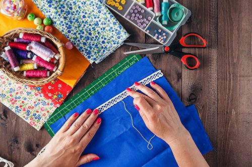 Calibre Art Rotating Self Healing Cutting Mat 8x8 (7" Grid), for Quilting