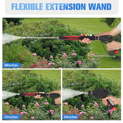 DUSICHIN Pressure Washer Attachment Long Wand Gun 5000 PSI 10.5 GPM