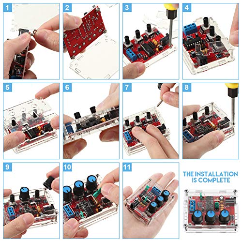 Weewooday Xr2206 Function Signal Generator Frequency Module Kit, 1 Piece