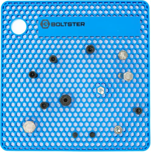 Boltster Original Silicone Fastener Organizer Tray, Blue - color: Blue