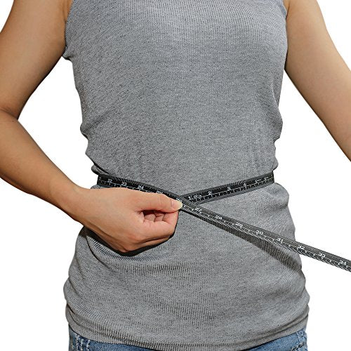 Win Tape Set of 3 Soft Tape Measure, Black Color Sewing Tape Measure, Measuring Tape for Body and Cloth (152cm / 60'') (Pack of 2) - size: 152cm / 60'' (Pack of 2)