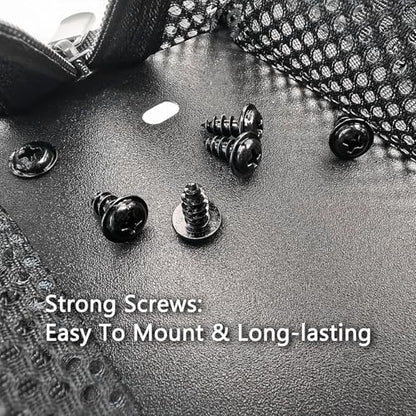 LAFENLIN Lid Organizer for Pelican 1650 Case, Hook & Loop (Screws Inc.) - color: 1650 lid organizer-Circular Mesh