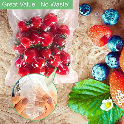 O2frepak Large Gallon 8mil 11.5"x18.5"Vacuum Sealer Bags 100ct Food Storage - size: 11.5" x 18.5" Large Gallon Size