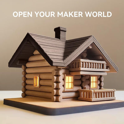 SUNLU Real Wood Fiber PLA Filament 1.75mm, 1KG (2.2LBS), Maple Wood - color: A-woodpla-1kg-maplewood