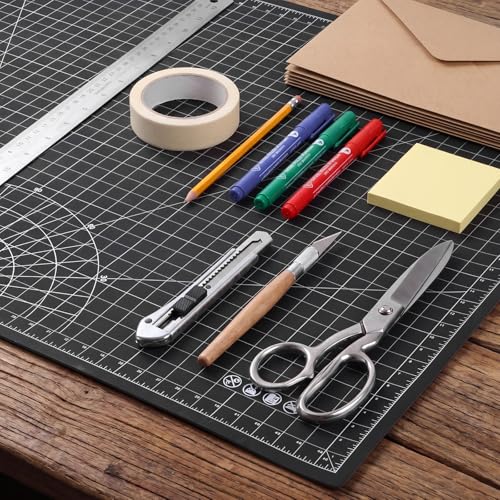 Pangda 1 Pcs 36 x 48 in Large Self Healing Cutting Mat for Sewing, Black - color: Black, size: 48"L x 36"W