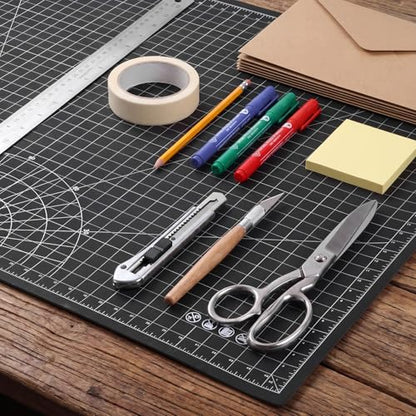 Pangda 1 Pcs 36 x 48 in Large Self Healing Cutting Mat for Sewing, Black - color: Black, size: 48"L x 36"W