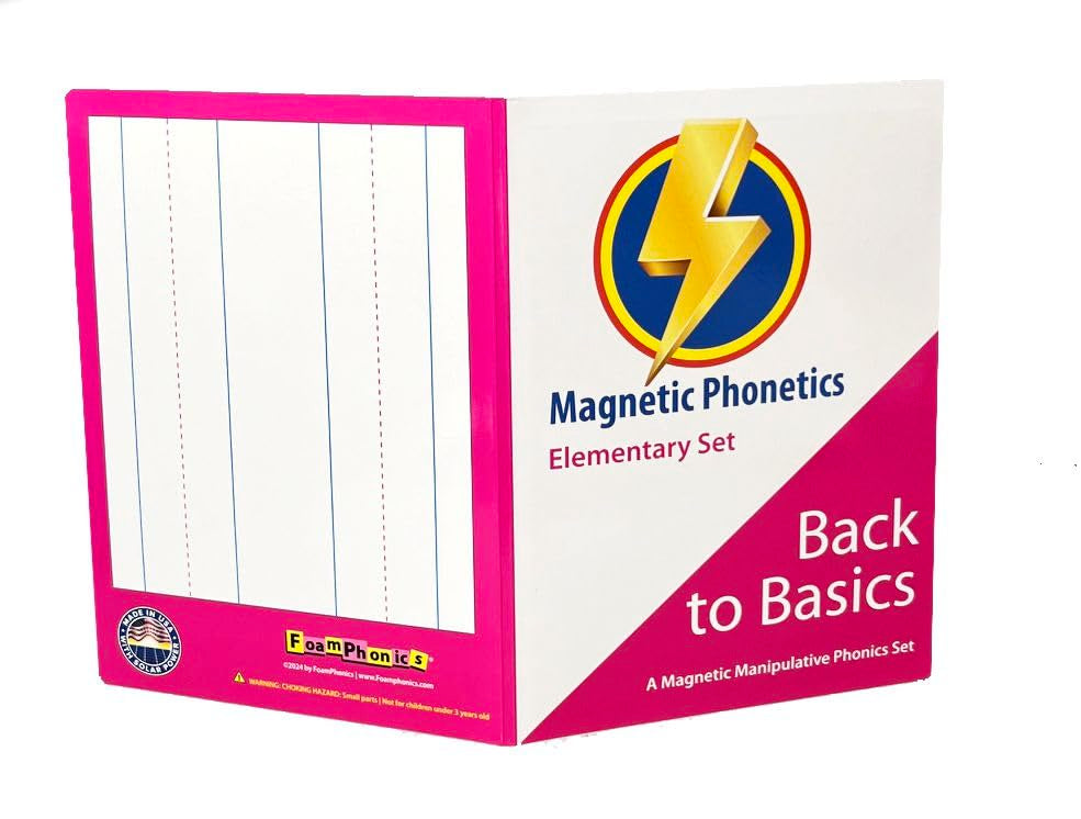 Elementary Magnet Set with Folding Board Made in the USA with Solar Power (Pack of 20) - size: Small (Pack of 20)