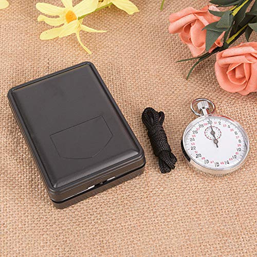 Mechanical Stop Watch, Digital Sports Stopwatch Timer, SXJ504 Sports Stopwatch Timer with Storage Box for Sports Referee Count Timer, Handheld Sports Chronograph for Sports Coaches Fitness