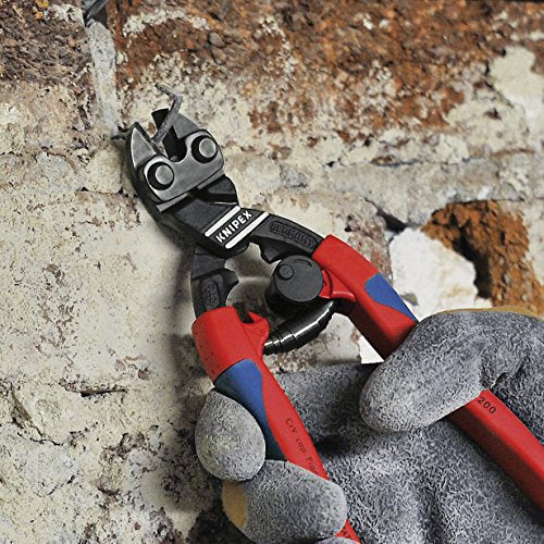 KNIPEX Tools 71 22 200 SBA Angled CoBolt Cutters, 8-Inch