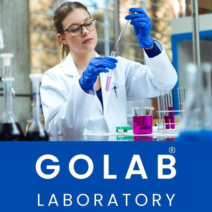 GoLab Laboratory Plastic Droppers 40pcs Pack – Includes 0.5ml & 3ml Transfer Pipettes – Disposable, Clear Graduated – Soft Squeeze Bulb – for Lab, Science, Essential Oils & DIY