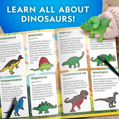 National Geographic Dinosaur Dig Kit with 12 Dino Eggs for Kids - style: 12 Dino-shaped Dig Bricks