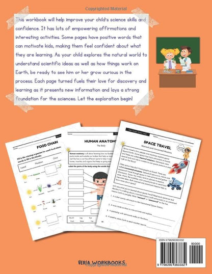 2nd Grade Science Workbook: Grade 2 Physical, Life, & Earth Science, Living Things, Space, Recycling, Weather, Climate, Environment, Engineering, Matter, Forces, Motion with Encouraging Words for Kids