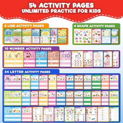 Doctor Jupiter Preschool Tracing Books for Kids Ages 3-5 - style: Preschool Tracing: 3+