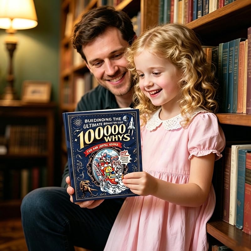 100000 Whys Kids Science Encyclopedia, Fun Educational Extracurricular Reading Book, Scientific Thinking & Brain Development for Elementary Students