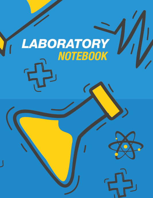 Lab Notebook: Laboratory Notebook for Chemistry, 105 pages, 8.5 x 11 in, Student Laboratory Notebook