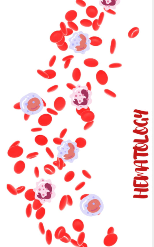 Notebook; Hematology; Laboratorian notebook, Lab Pocket Notebook for: Medical Laboratory Technician, Clinical Laboratory Scientist, Laboratory ... Blood Bank, 5x8in 50 pages Wide Ruled