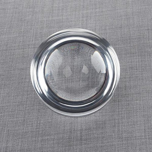 6X Paperweight Magnifying Glass Desktop Dome Magnifier 3.14in