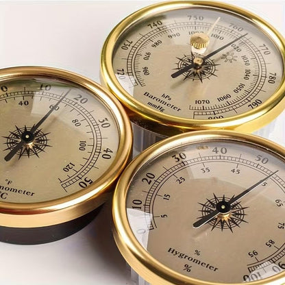 Thermometer Hygrometer Barometer Analog Weather Gauge Compact Outdoor Weather Instrument for Fishing Boating, Thermometer - color: Thermometer