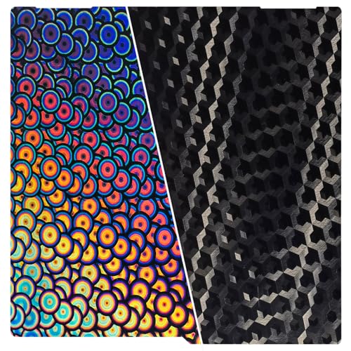 430x430mm for Kobra 3 Max Build Plate Double Sides Smooth PEH PEK - style: 430x430mm-kobra 3 max Colorful+Black