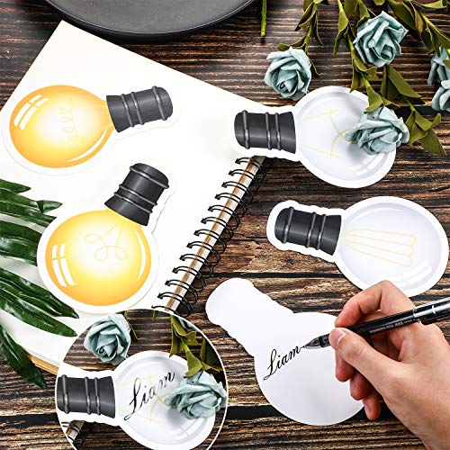 Outus 45 Pcs Light Bulb Cutouts, Lightbulb Bulletin Board Decorations