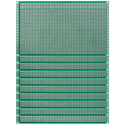 Eagles 10x15 cm Double Sided PCB Board, 10pcs, FR4, Pre-tinned, Arduino Compatible, Prototype, DIY, Electronic Board