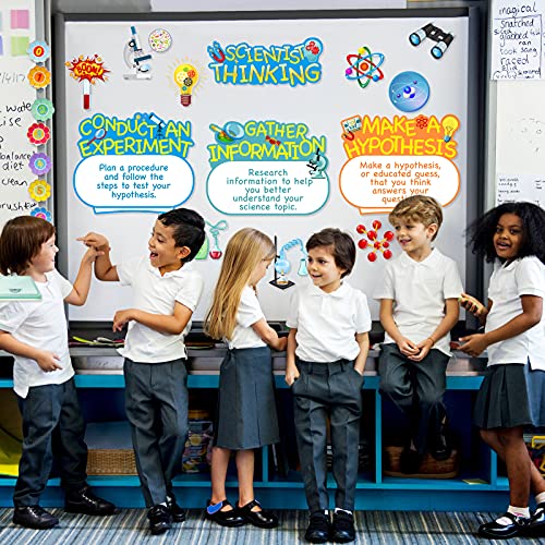 Outus 25 Pcs Science Bulletin Board Posters Set, School Classroom Decor